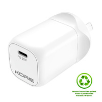 Kore Wall Charger 30W GaN Single USB-C Port
