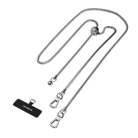MagEasy Metal Chain Phone Strap & Card Industrial