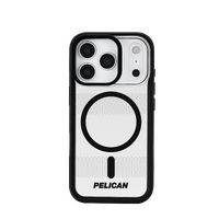 Pelican Protector MagSafe Case with Stand for iPhone 17 Pro - Clear / Black