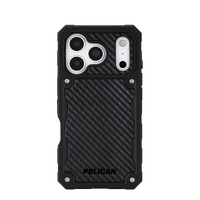 Pelican Shield MagSafe Case with Holster for iPhone 17 Pro - Carbon Fiber
