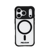 Pelican Ranger MagSafe Case for iPhone 17 Pro - Clear / Black Frosted