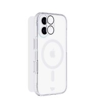 Tech 21 Bundle - EvoClear MagSafe Case + Tempered Glass + Lens Protector for iPhone 16