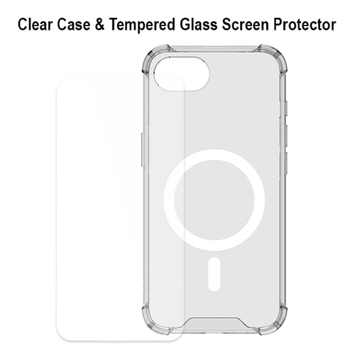 Kore 2 in 1 Protection Pack - Case + Tempered Glass for iPhone 17e / 16e
