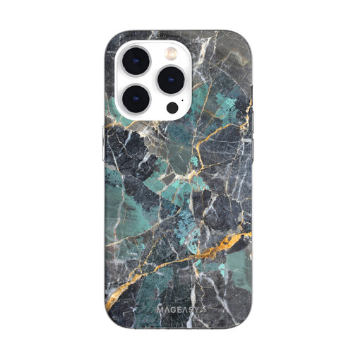 Mageasy Marble Case for iPhone 14 Pro