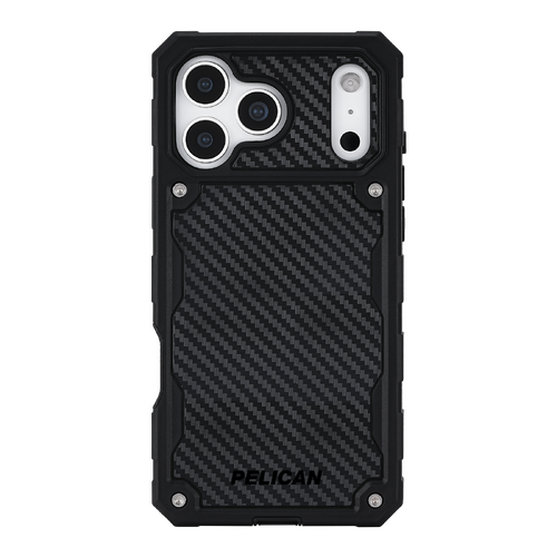Pelican Shield MagSafe Case with Holster for iPhone 17 Pro Max - Carbon Fiber