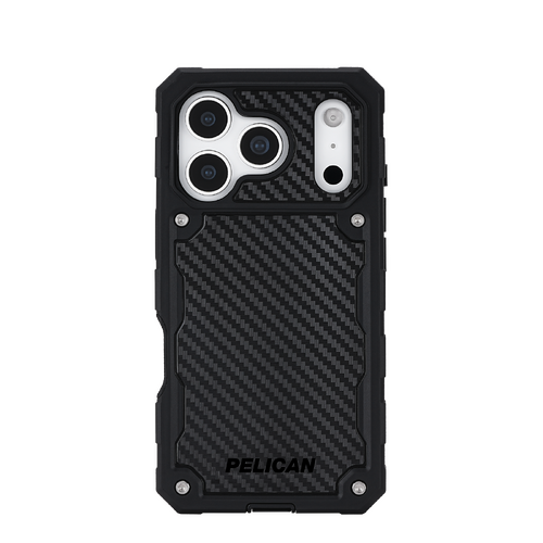 Pelican Shield MagSafe Case with Holster for iPhone 17 Pro - Carbon Fiber