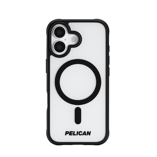 Pelican Ranger MagSafe Case for iPhone 17 - Clear / Black Frosted