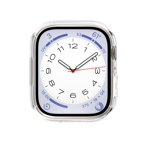 SwitchEasy | Hybrid Tempered Glass | Apple Watch Case 45mm