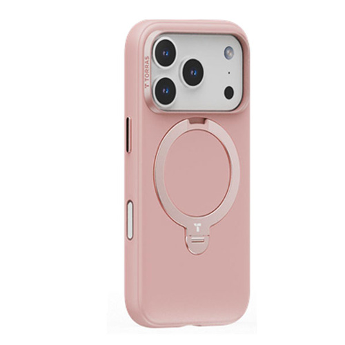 Torras Ostand Spin Silicon MagSafe Case for 2025 6.3" iPhone Pro