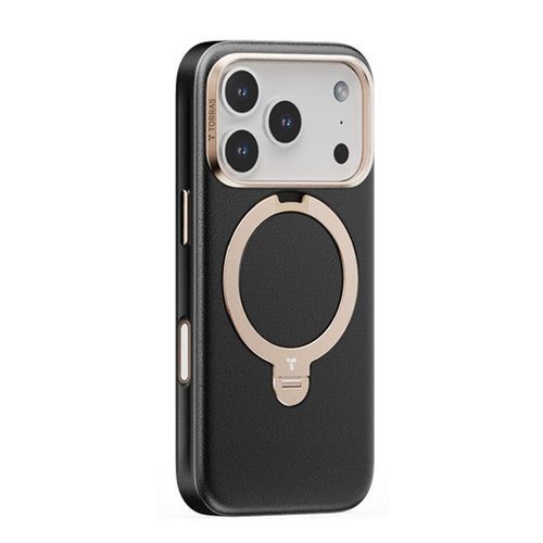 Torras Ostand Spin Fusion Vegan Leather MagSafe Case for 2025 6.9" iPhone Pro Max