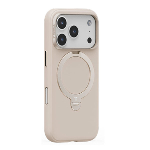 Torras Ostand Spin Silicon MagSafe Case for 2025 6.3" iPhone Pro